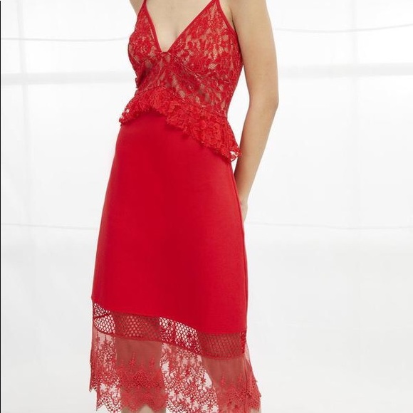 French Connection Delos lucky layer strappy dress - Picture 2 of 2